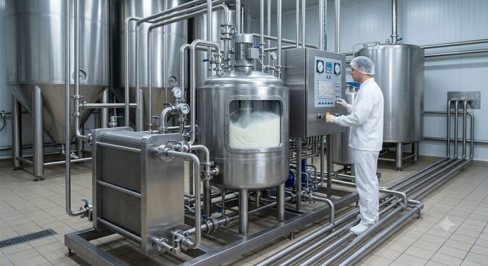 procesarea laptelui intr-o fabrica moderna din Romania conform raportului Consiliului Concurentei