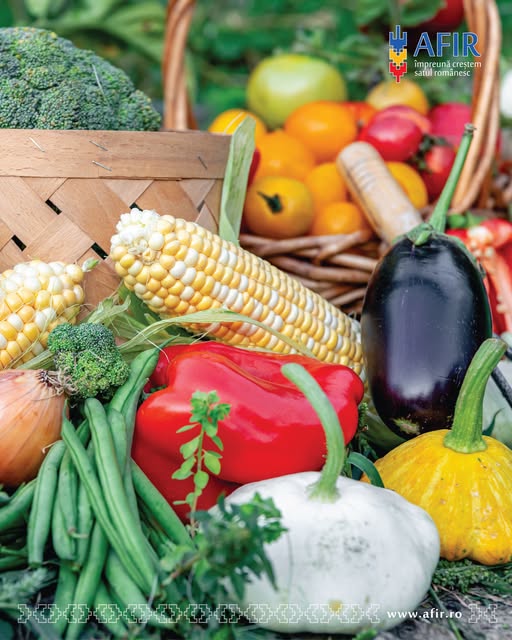 Legume proaspete din producția românească finanțată prin fonduri AFIR