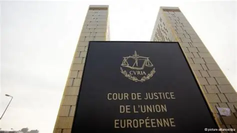 Clădirea Curții de Justiție a Uniunii Europene de la Luxemburg unde s-a judecat procesul privind despăgubiri pentru fermieri